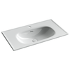 Ceramica Nova CN13002 Раковина накладная Sabo с отверстием под смеситель 800x460x130, белый