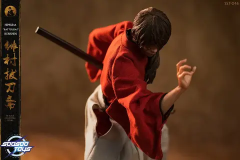 Фигурка Химура Кэнсин масштаб 1/6 Аниме-сериал Rurouni Kenshin SooSooToys