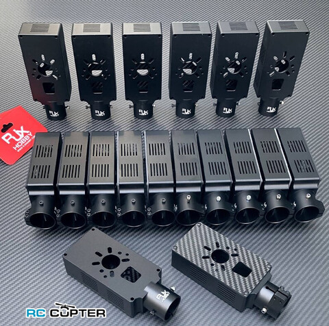 Мотормаунт RJX под трубу 30 мм (чёрный) RJX3162BK-ID30mm