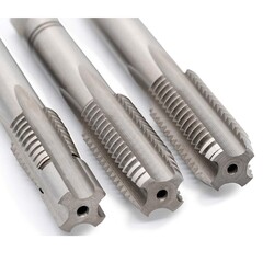 Метчик М12х1,75 (Комплект 3шт, с цапфой) DIN352 HSSEV3 6h 75мм a=7,0 H-Tools 113250HT