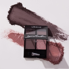 LavelleCollection Тени для век ES32 двухцветные тон 05 сливовый/холодный розовый шиммер