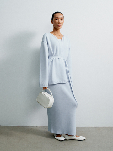 Кардиган VALERA, светло-голубой