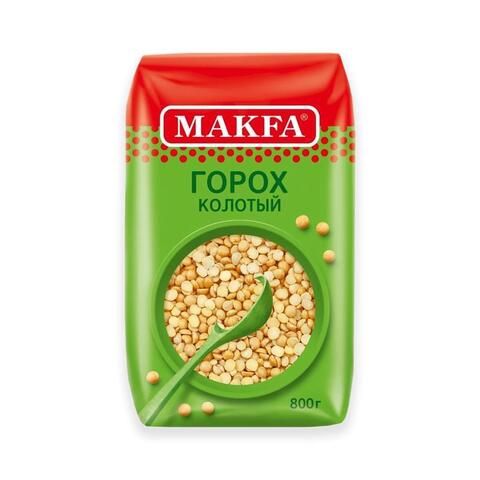 Горох Макфа колотый шлифован 800г, шт