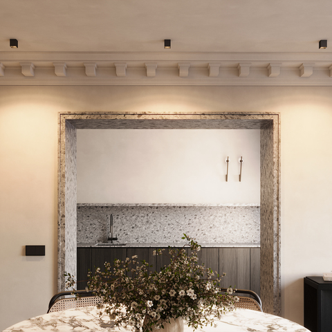 Накладной светодиодный светильник Maytoni Alfa LED C064CL-5W3K-SQ-B