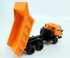 KAMAZ-5511 orange Elecon Made in USSR 1:43