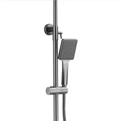 Душевая система тропический душ BELZ B24613-3 латунь, графит