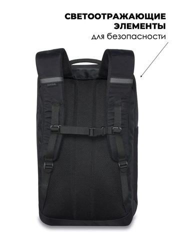 Картинка рюкзак городской Dakine Mission Street Backpack Dlx 32L Black - 8