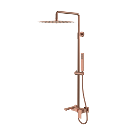 Boheme 478-CB Стойка для душа QUBIC Copper Brushed