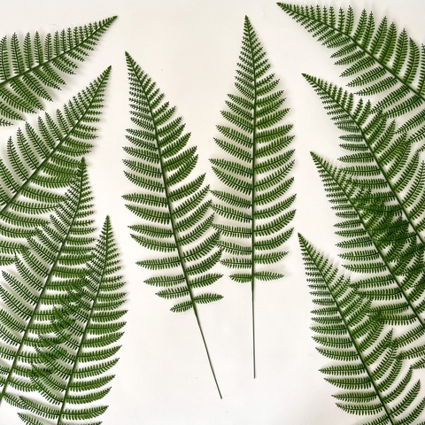 Папоротник, зелень искусственная, 56 см., набор 10 веток.