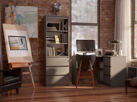 шкаф ЧЕЛСИ (графит) 1,2 м