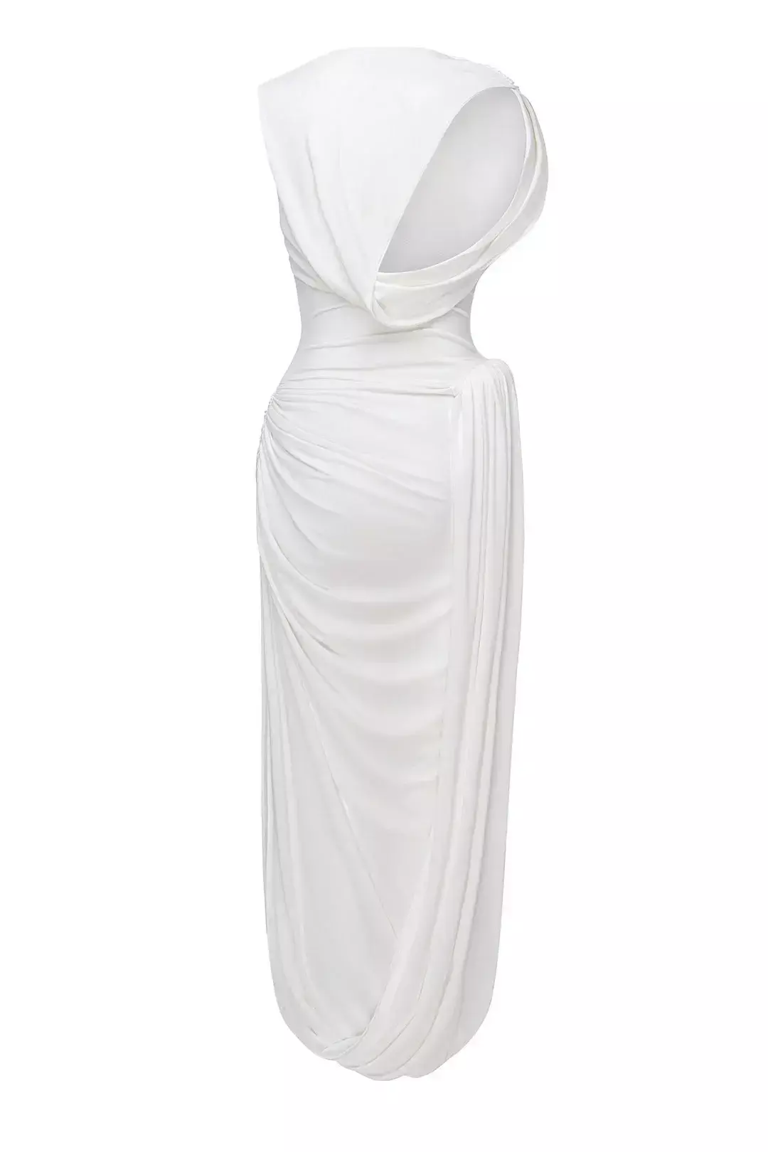 Платье с буфом