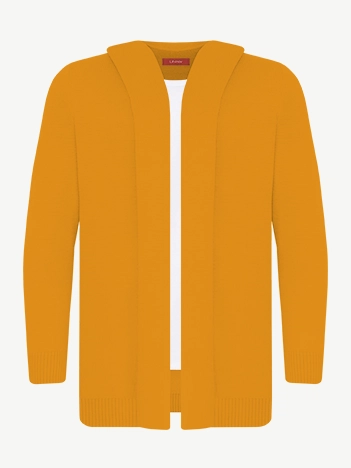 Кардиган с капюшоном из экохлопка