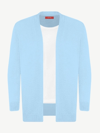 Кардиган с планкой из экохлопка