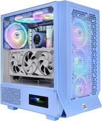 Корпус Thermaltake Ceres 330 TG ARGB Hydrangea синий