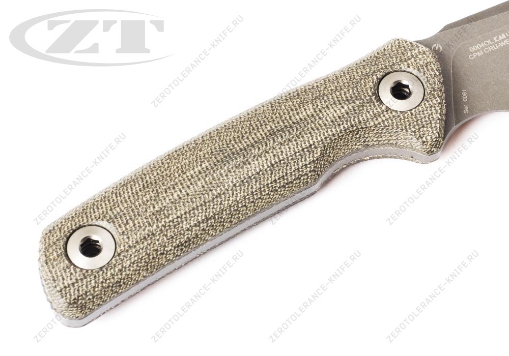 Нож Zero Tolerance 0004OL CPM Cru-Wear FIXED - фотография 
