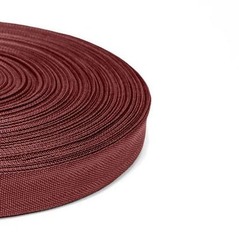 Тесьма окантовочная 450D, ш. 2,2 см, п/э 100%, 2,5 гр/м, бордовый