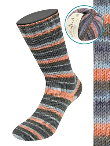 Пряжа Lana Grossa Meilenweit Landlust die Sockenwolle VII 425