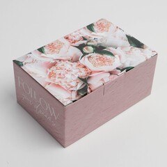 Коробка самосборная одиночная Прямоугольник, 