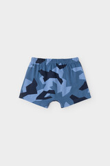 набор трусы/ уп  для мальчика  К 1912-2уп/небесный,синяя волна,камуфляж Ал