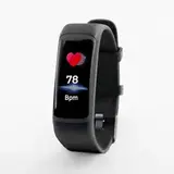 Браслет здоровья HEALTHBAND №4, чёрный
