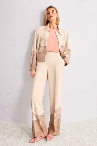 Marc Cain Топ шелковый струящийся двухцветный