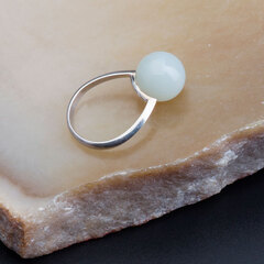 Кольцо Perlus. Нефрит Бриле.