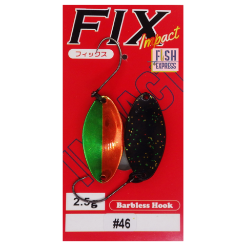 Блесна колеблющаяся FOREST FIX IMPACT 2.5g цвет #46 (РЕПЛИКА)