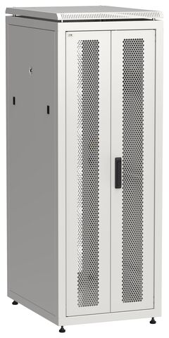 ITK LINEA N 33U 600х800мм перф. дв. задн. распашн. перф. сер