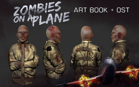 Zombies on a Plane - Digital Art Book + OST (для ПК, цифровой код доступа)
