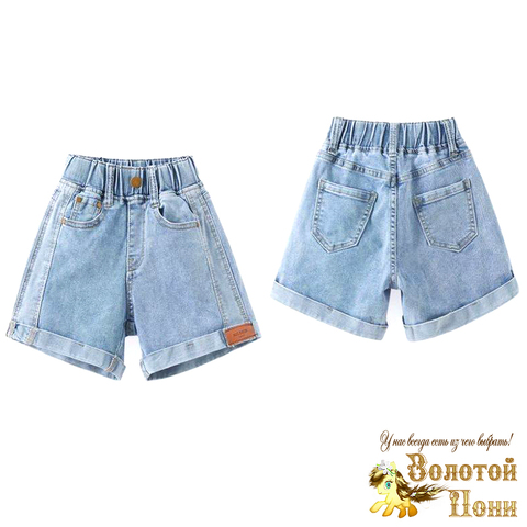 Шорты джинсовые д (2-7) 260419-CA621/A