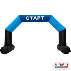 Надувная арка старт-финиш «Пульс», 6×2×4 м