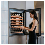 Винный шкаф MEYVEL MV52PRO-KBB1 129 л 592х572х882 мм сталь, черный
