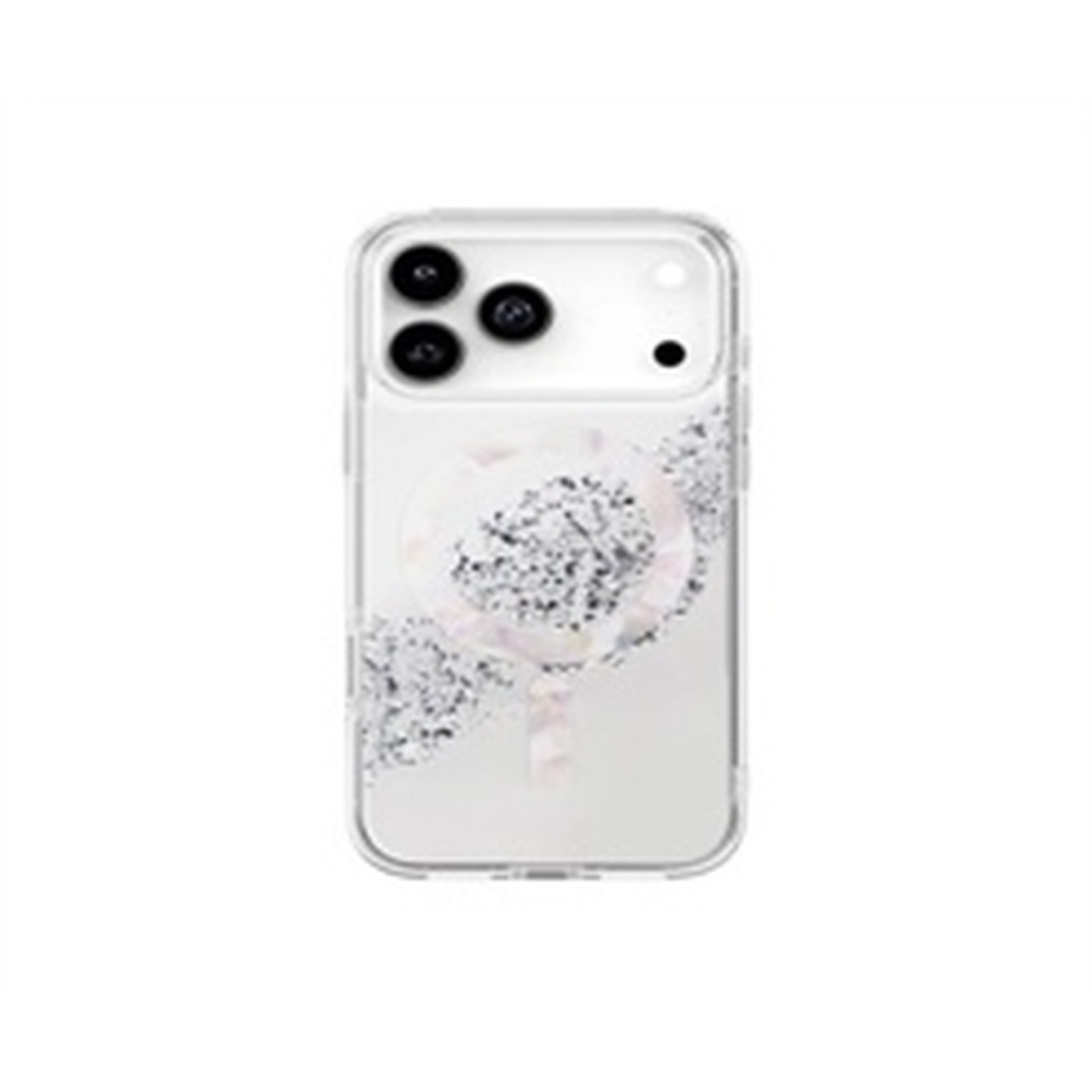 Чехол Uniq Coehl Crystelle Case для iPhone 17 Pro, Сверкающее серебро | Sparkling Silver