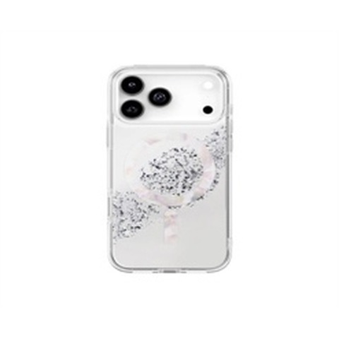 Чехол Uniq Coehl Crystelle Case для iPhone 17 Pro, Сверкающее серебро | Sparkling Silver