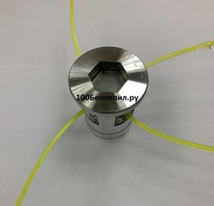 Головка триммерная  универсальная, материал корпуса алюминий под болт М10