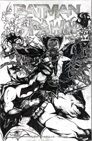 Batman Spawn #1 (One Shot) (Cover 28oi) (Sano Two)