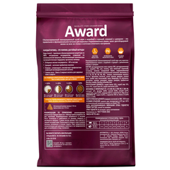AWARD сухой корм для взрослых стерил. кошек (индейка, курица, клюква, цикорий) 400 гр