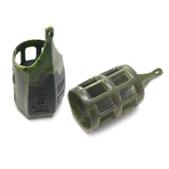 Груз-кормушка пл. X-FEEDER PL CAMO CAGE M 060 г (40 мл, цвет камо, сетка)