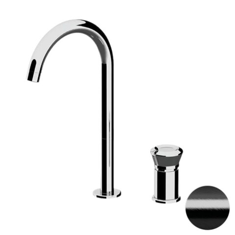 Remer Element ET57LCFP Смеситель для раковины, черный брашированный хром