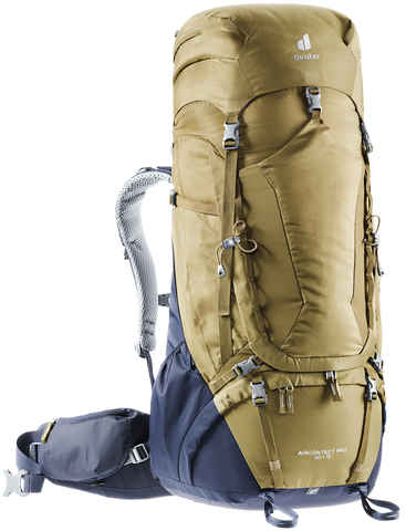 Картинка рюкзак туристический Deuter Aircontact Pro 60+15 clay-navy - 1