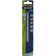 Сверло по металлу ПРАКТИКА Р6М5  8,0 х 117 мм (1шт.) блистер (033-291)