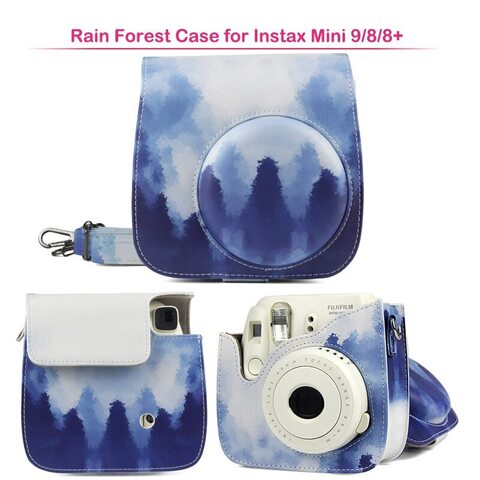 İnstax fotoaparat üzlüyü \ Instant Camera Case Mini 8, 9, 11 night