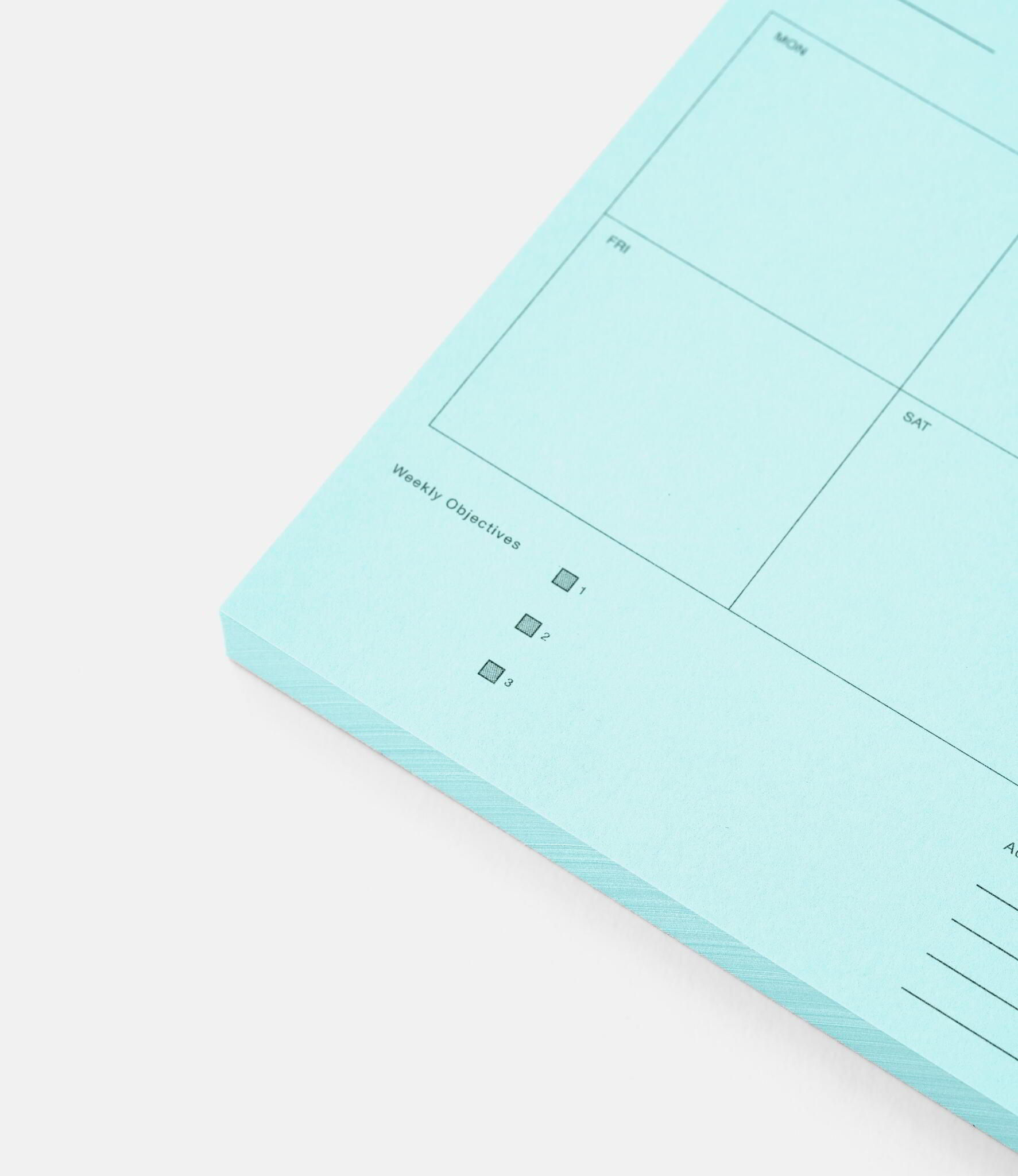 Before Breakfast Weekly Notepad Pale Blue — еженедельный планер