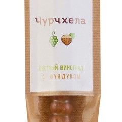 Чурчхела светлый виноград с фундуком, 1 шт. в упаковке