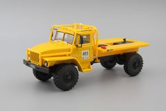 Ural-43206 truck-trial yellow 1:43 DeAgostini Auto Legends USSR Trucks SE#5
