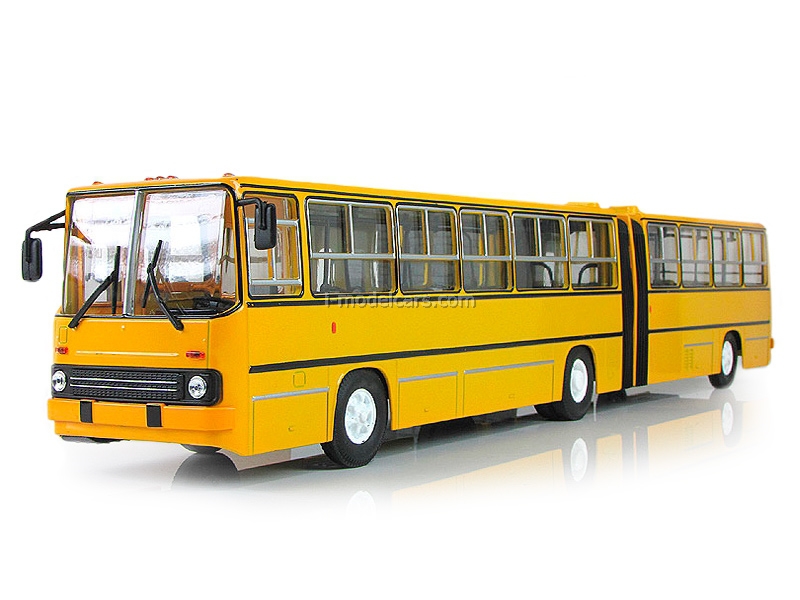 MODEL CARS Ikarus-280.64 planetary doors yellow Soviet Bus 1:43