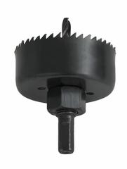 Набор для установки замков ПРАКТИКА : коронка 55 х 20 мм, перовое сверло 22 мм (035-530)