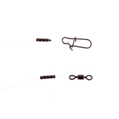 Поводок HARD MONO Climax 0,30mm 3 кг 25 см(5шт)HM-03-25