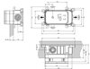Gessi 38473#031 Gessi Emporio Via manzoni Встраиваемая часть для смесителя на 2 выхода, цвет: Chrome