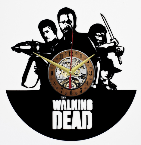 Ходячие мертвецы Часы из Пластинки — The Walking Dead